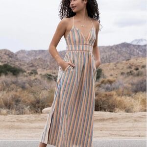 NWT Roxy new silver light dress Sz XS